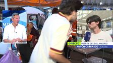 Antón Carrasco, activista, desde Sol: "Va a depender de muchas cosas que sigamos o no aquí"