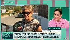 "A Carmen Bazán y Carmen Janeiro les parece bien que Belén Esteban hable": la exclusiva de Leticia Requejo