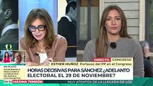 Esther Muñoz, portavoz del PP: "El Gobierno no cuenta con una mayoría social"