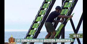 Barranco se atasca formando la escalera del juego de recompensa: la prueba del 'equipo luna', al completo