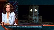 Isabel Díaz Ayuso responde a las amenazas contra ella en Sol y señala a las "tres izquierdas": "Lo están promoviendo ellos"