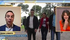 Lobato, sobre su posible candidatura al PSOE: "Gente cariñosa y que te tiene estima siempre hay, pero no estamos en esa fase"