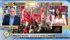 Reacciones a las palabras de María Jesús Montero sobre la huelga "en contra de la oposición": "Es inédito y vergonzoso"
