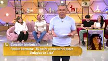 La posible hermana biológica de José entra por teléfono para explicar por qué cree que podrían ser hermanos