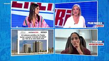 El acalorado debate de Tesh Sidi y Pilar Rahola por el derecho de la vivienda: “No han sido capaces de plantear un consenso”