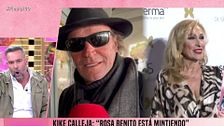 Kike Calleja explota recordando cómo Rosa Benito habló del color de piel de su mujer: "A lo mejor es de fuera de aquí"