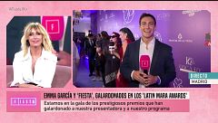 'Fiesta' y Emma García, ganadores de los premios 'Latin Mara Awrads'