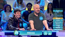 El divertido momento de Fran en ‘Con dos palabras’: “¡Testículos!”