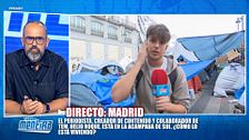 Helio Roque desmiente las informaciones que corren sobre la peligrosidad de la acampada en Sol: "No hay ninguna justificación para movilizarnos"