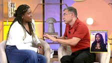 Luisa explica por qué teme decirle a su familia que le gustan las mujeres y recibe un consejo de Jorge Javier