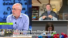 Alfonso Egea, del exjuez que ha cargado contra la jueza Biedma: "Es un esperpento de personaje"