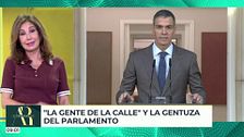 Ana Rosa, del discurso de Sánchez convocando elecciones: "Según él, quien le vota es gente y el resto es gentuza"