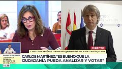 Secretario general del PSOE en Castilla y León: "Es bueno que la ciudadanía pueda analizar y votar"