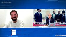 Nacho Abad bromea con la propuesta de izquierdas para el 29N: “No me representa frente amplia, me peino con la raya al medio”