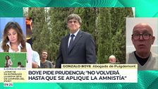 Abogado de Puigdemont: "Sánchez ha tenido la legislatura que él quiso tener"
