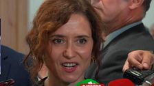 Isabel Díaz Ayuso, advierte a los votantes: “Que nadie se confíe, tenemos al frente del Gobierno al hombre más tramposo de la historia de la democracia”