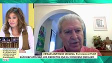 César Antonio Molina, exministro del PSOE: "Sánchez se ha saltado al Parlamento y hace lo que le da la gana"