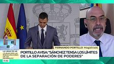 Fernando Portillo, magistrado, advierte: "Sánchez está tensando los límites de la separación de poderes"