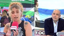 Alejandra, politóloga acampada en Sol: “La policía tiene muchas cosas de la que avergonzarse”
