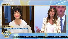Elma Saiz, portavoz del Gobierno: "PP, VOX, Junts y UPN han dado la espalda a la ciudadanía"