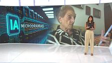 El gesto de Isabel Jiménez con su abuela Carmen, apasionada de los microdramas con IA: "Vive sola, sale con sus amigas y le encanta Instagram"
