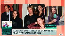 Hablamos con testigos de la noche que pasó Brad Pitt en Madrid en 1997: ¿lo vieron con Makoke o con Mar Saura?