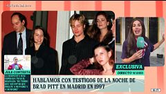 Hablamos con testigos de la noche que pasó Brad Pitt en Madrid en 1997: ¿lo vieron con Makoke o con Mar Saura?