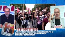 Unai Sordo, CC.OO., defiende la legalidad de la huelga general tras las críticas de la CEOE: “Los inquilinos son trabajadores”