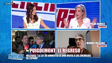 El tenso debate de Pilar Rahola y el juez Villegas sobre la independencia de Cataluña: “Los españoles no lo vamos a permitir”