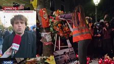 Jordi, acampado en Sol: “Si tuviéramos un gobierno socialista, Maricarmen seguiría en su casa”