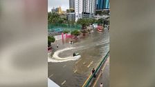 En moto acuática por las calles de Bangkok, Tailandia: 15 días en el calabozo y 130 euros de multa