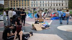La acampada por la vivienda se extiende por toda España: la chispa de Sol llega a Barcelona, Málaga o Palma
