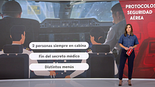 Así es el protocolo de seguridad aérea en las cabinas de los aviones: desde el blindaje de la puerta a los códigos que se memorizan