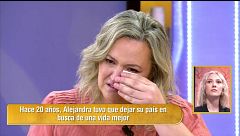 Alejandra se derrumba al recordar que tuvo que dejar a su hija en Ucrania durante cinco años: "Es muy duro"