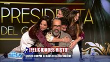 Risto Mejide celebra su vigésimo aniversario en la televisión en ‘TEM’: “Es mi relación más longeva”