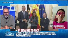 Kissy Chandiramani, vicepresidenta de Ceuta, sobre su encuentro con los reyes en Ceuta: ‘’Ha sido muy emocionante’’