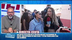 Una vecina ceutí, sobre la visita de los reyes a Ceuta: ''Ahora mismo ni ellos pueden hacer nada, hay que tener paciencia''