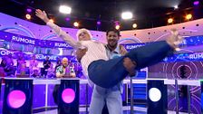 Anabel Alonso y Jorge González sorprenden a Carlos Sobera con sus pasos de baile: ''Impresionante''