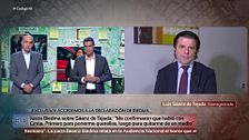 Luis Sáenz de Tejada, tras ser acusado de dar la orden de “quitar de en medio” a la jueza Biedma: “Si se ha declarado eso, tomaré medidas”
