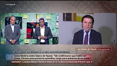 Luis Sáenz de Tejada, tras ser acusado de dar la orden de “quitar de en medio” a la jueza Biedma: “Si se ha declarado eso, tomaré medidas”