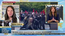 Portavoz de JUPOL, tras la carga policial en la huelga educativa: "No eran meros manifestantes. Estaban organizados"