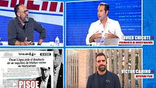 Víctor Camino, diputado del PSOE, llama a los titulares de Chicote ''cartón-piedra'' y el periodista responde con contundencia