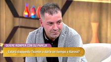Txomin descubre que su novia le quiere dejar en directo: "Es tu momento"
