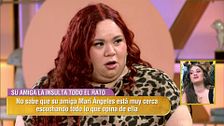 Rocío acusa a su amiga de insultarla a diario y la amiga descubre sus quejas desde el público