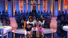 La sorpresa acrobática de los concursantes de ‘¡Allá tú!’