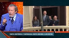 El general Dávila, muy crítico con la visita de los reyes a Ceuta: "He echado de menos un paseo por la frontera"