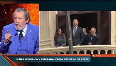 El general Dávila, muy crítico con la visita de los reyes a Ceuta: "He echado de menos un paseo por la frontera"