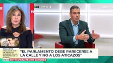 El mensaje de Ana Rosa a Sánchez: "Si el Parlamento se pareciera a la calle, usted no sería presidente"