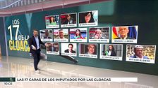 Las 17 caras de los imputados por las 'cloacas' del PSOE