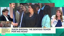 Jueza Biedma: "Estaba angustiada y he sentido miedo por mis hijas"